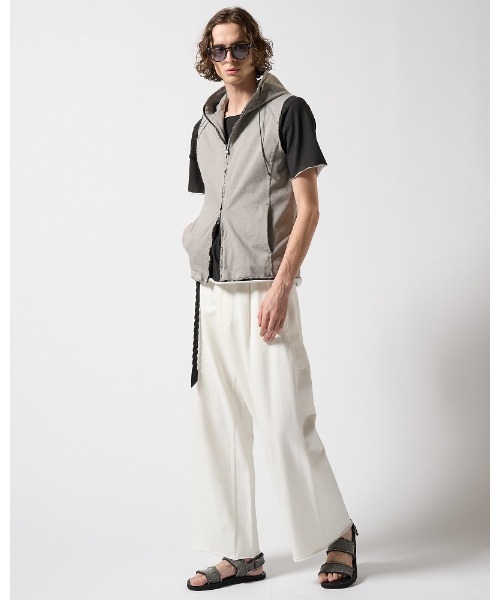 digne cut off gilet ディニュ ベスト ジレ　タグ付き ZHG-A4S10b | Cool Dots Camouflage Vest 82823 – ZERO HALLIBURTON