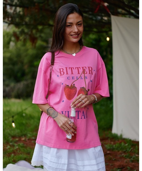 BITTER CELLS tシャツ CELLS／BERRY Tシャツ レディース