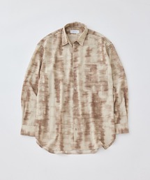シャツ アソートプリント ビッグシルエット レギュラーカラーシャツ / ロングシーズン着用可能 / ユニセックス メンズ｜ZOZOTOWN Yahoo!店
