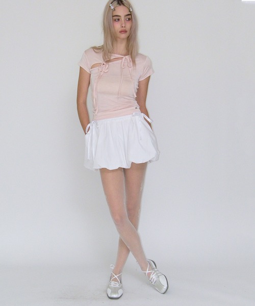 CRANK（JACKALL） スカート 「CRANK」SHIRRING BALLOON SKIRT 
