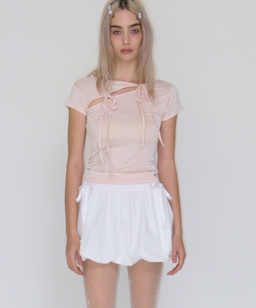 CRANK（JACKALL） スカート 「CRANK」SHIRRING BALLOON SKIRT 