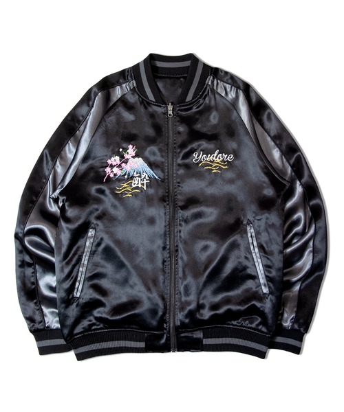 【希少】JACK ROSE × SKULL WORKSレーヨン100%スカジャン 希少】JACK ROSE × SKULL WORKSレーヨン100%スカジャン 希少