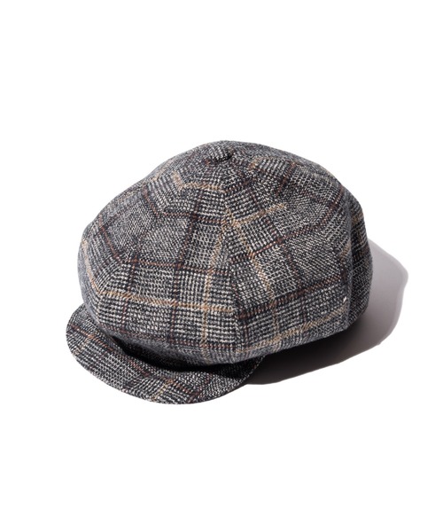 glamb（グラム） 帽子 キャスケット Compact Brim Tweed Casquette