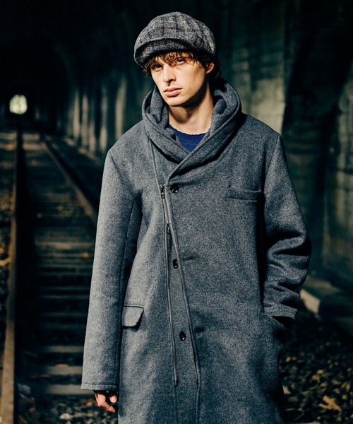 glamb（グラム） 帽子 キャスケット Compact Brim Tweed Casquette