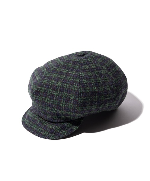 glamb（グラム） 帽子 キャスケット メンズ Compact Brim Tweed
