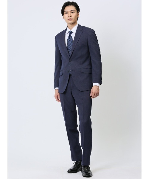 DRESSTERIOR セットアップ スーツ ネイビー 42 ビジネス