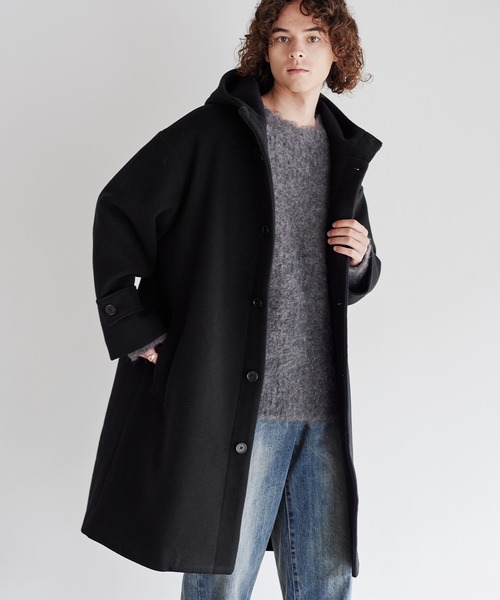 ASTRONOMY コート ジャケット Buyer's Select/メルトンフーデッド