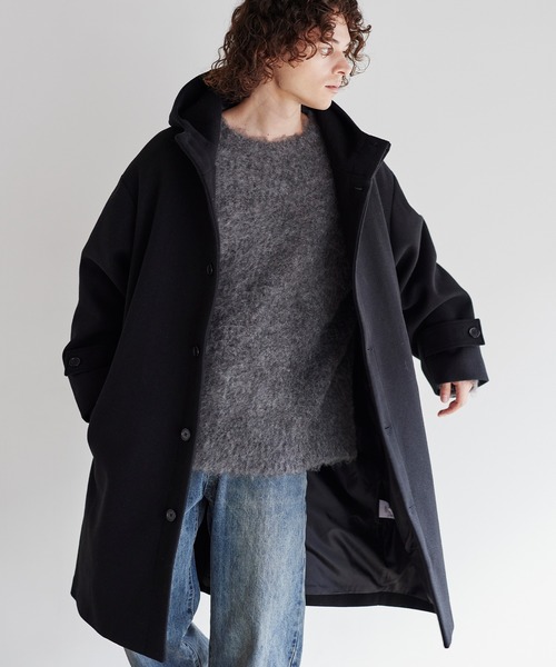 ASTRONOMY コート ジャケット Buyer's Select/メルトンフーデッド
