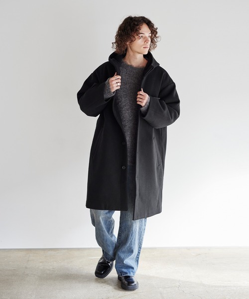 ASTRONOMY コート ジャケット Buyer's Select/メルトンフーデッド