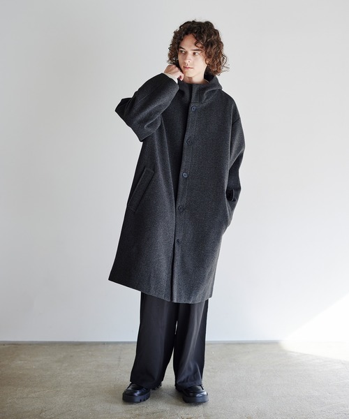 ASTRONOMY コート ジャケット Buyer's Select/メルトンフーデッド