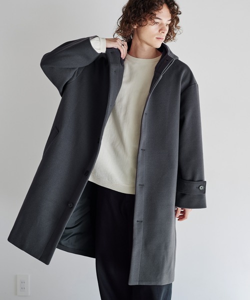 ASTRONOMY コート ジャケット Buyer's Select/メルトンフーデッド