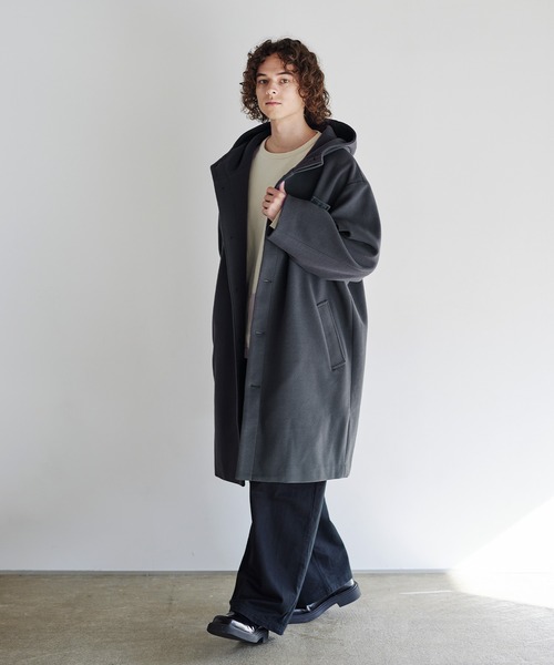ASTRONOMY コート ジャケット Buyer's Select/メルトンフーデッド