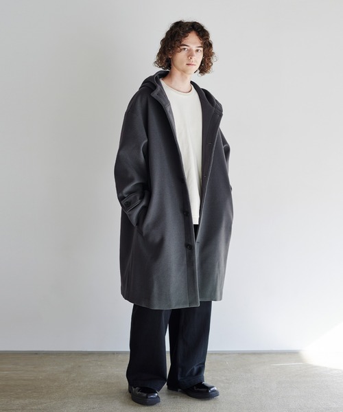 ASTRONOMY コート ジャケット Buyer's Select/メルトンフーデッド