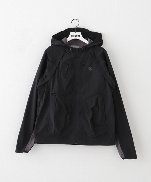 SAN SAN GEAR JACKET 24SS ジャケット マウンテンパーカー SANSAN GEAR]☆韓国大人気☆24SS 2WAY WAVE JACKET☆2色 (San
