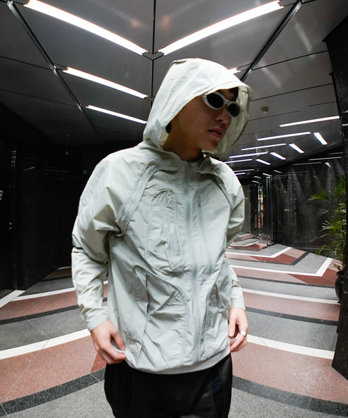 SAN SAN GEAR JACKET 24SS ジャケット マウンテンパーカー SANSAN GEAR]☆韓国大人気☆24SS 2WAY WAVE JACKET☆2色 (San