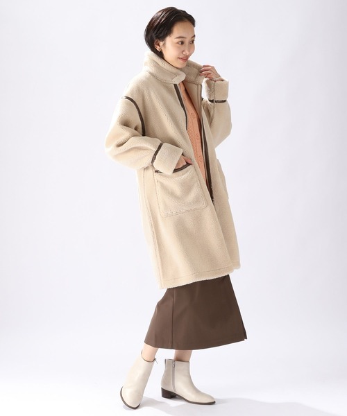 niko and...」 コート MEDIUM ブラウン レディース : 87212537  