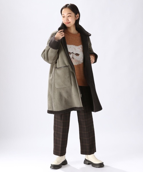 niko and...」 コート MEDIUM ブラウン レディース : 87212537  