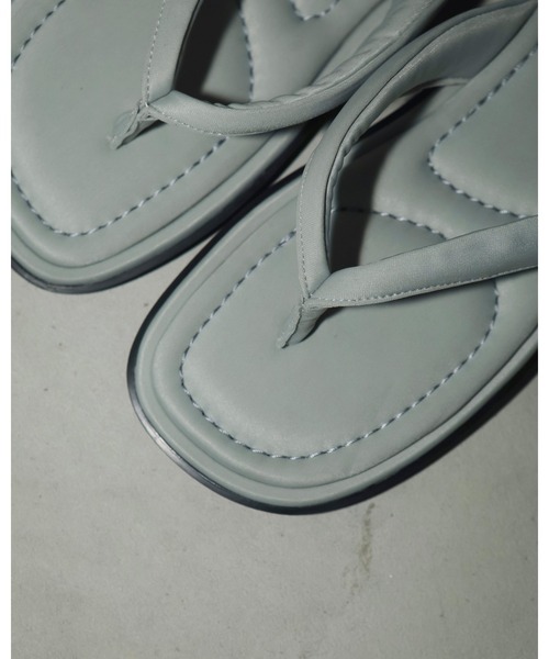 anuke サンダル Square Tong Sandals レディース : ZOZOTOWN