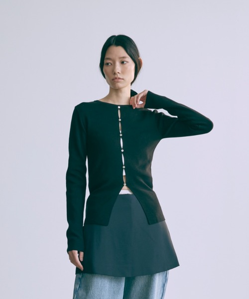 ニット セーター 2Way Cutout Knit Pullover レディース（EN