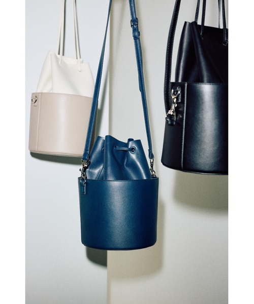 RIM.ARK ショルダーバッグ バッグ Combination bucket bag 