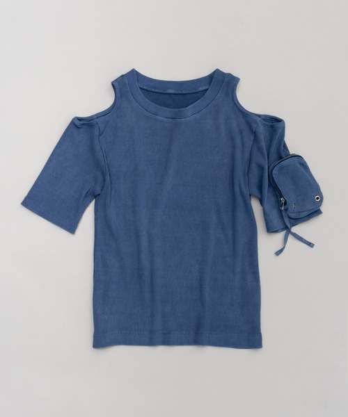 「MAISON SPECIAL」 半袖Tシャツ FREE チャコールグレー レディース MAISON SPECIAL 「MAISON SPECIAL」 半袖Tシャツ FREE