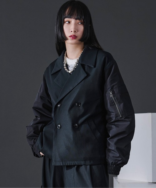 Ellno Loset ma1 ma-1 MA-1ドッキングJK /SET UP対応 メンズ