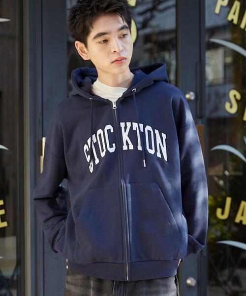 WEGO パーカー WEGO/ワッペンロゴZIPパーカー メンズ レディース