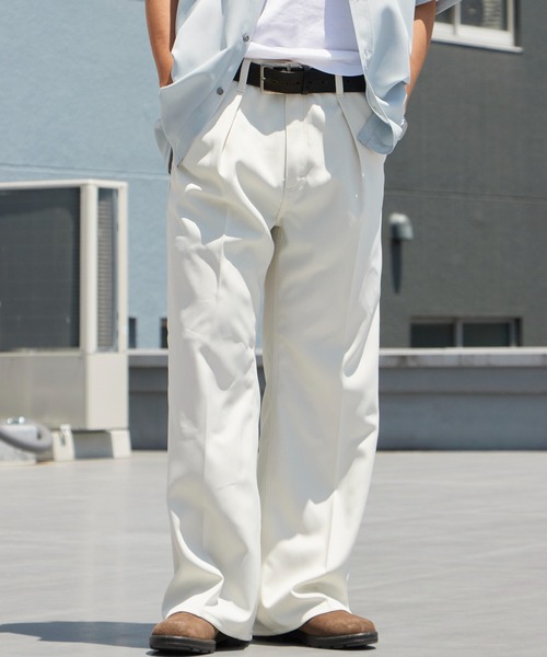 Wrangler（ラングラー） ワイドパンツ スラックス WRANCHER WIDE