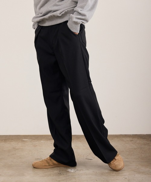 Wrangler/ラングラー WRANCHER WIDE フレアスラックス　M Wrangler（ラングラー） ワイドパンツ スラックス WRANCHER WIDE