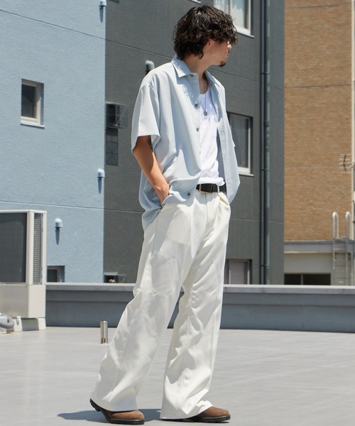 Wrangler（ラングラー） ワイドパンツ スラックス WRANCHER WIDE