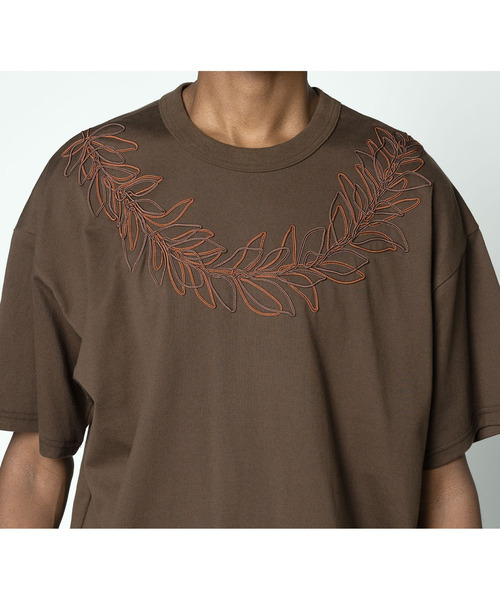 yoshiokubo GROUNDFLOOR tシャツ ヨシオクボ / CORD LEAF S/S T