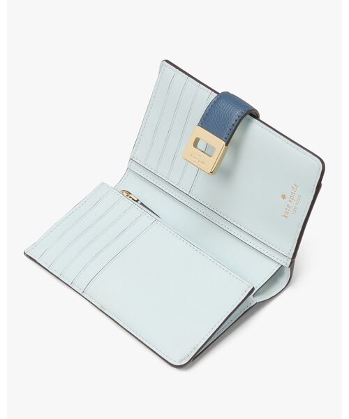 新作・即日発送★Kate Spade★フローラルターンロックウォレット kate spade NEW YORK 財布 フィービー フローラル アップリケ