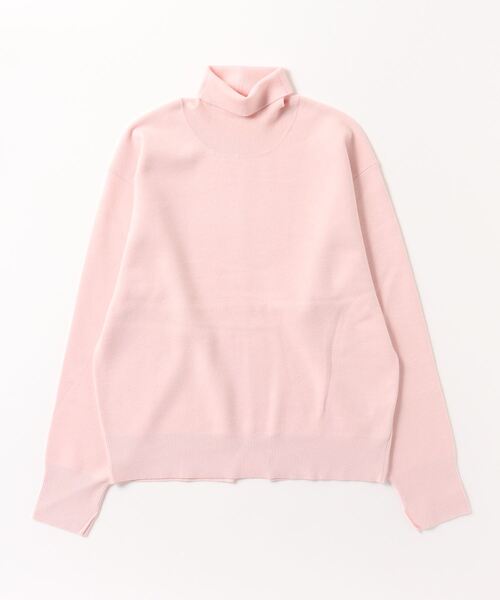 6 タートルネックニット FREE ライトピンク レディース : ZOZOTOWN
