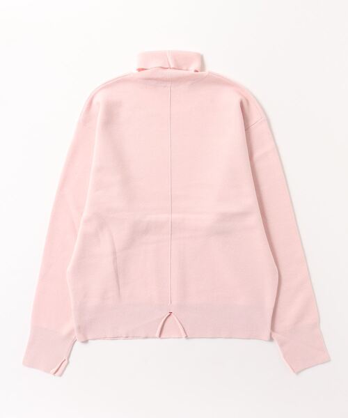 「6」 タートルネックニット FREE ライトピンク レディース_画像2