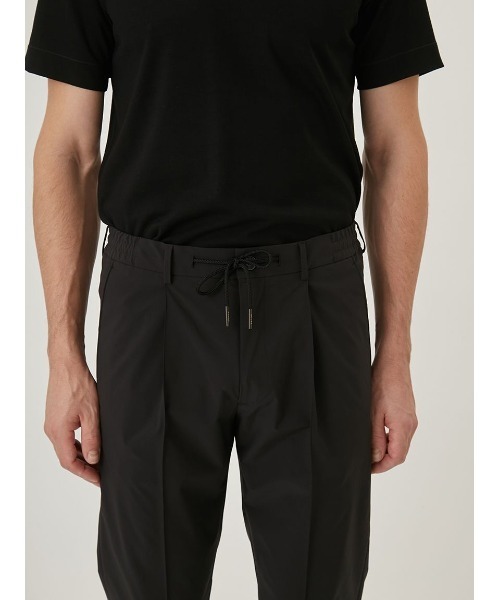 AOURE（アウール） パンツ ポリエステルストレッチ SETUP PANTS メンズ 
