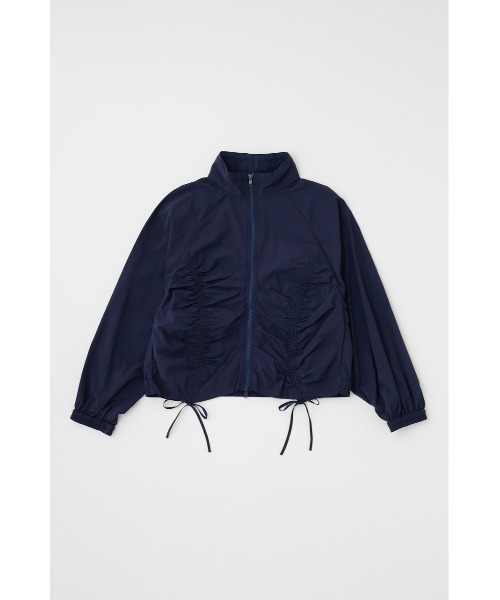 MOUSSY（マウジー） ブルゾン ジャンバー RIBBON GATHER NYLON