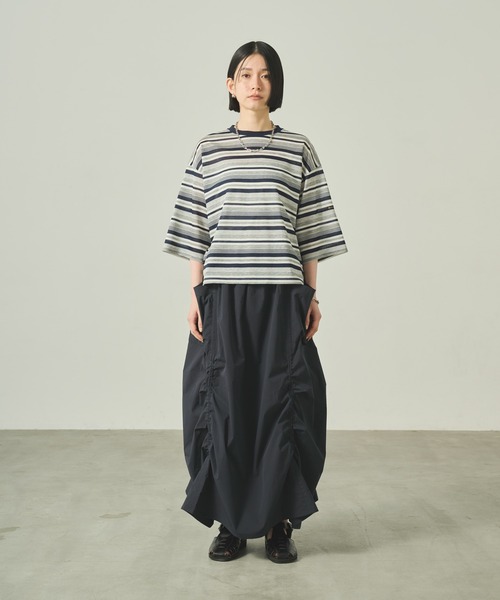 ノジェ着用韓国人気【RAIVE】String Skirt★ストリングスカート South2 West8 (サウスツーウエストエイト) Army String Skirt
