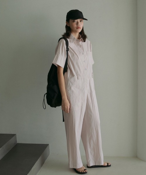 anuke（アンヌーク） オールインワン Halfsleeve Shirts Combinaison