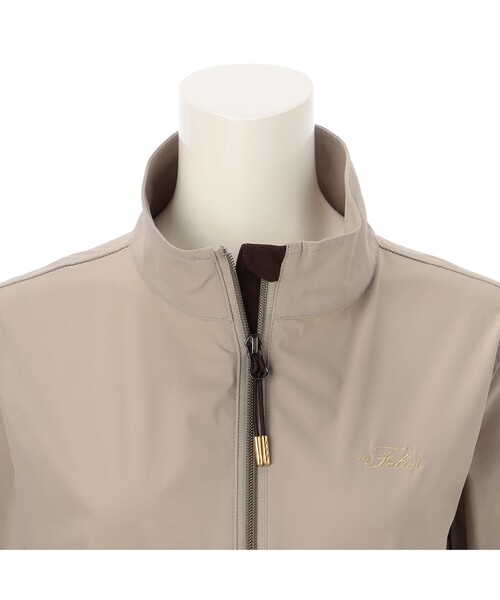 週末最終特価！新品felisiフェリージゴルフニットジャケット　ベージュ Felisi Golf ブルゾン アウター レディース｜Felisi Golf（フェリージ