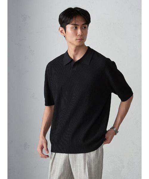 Perfect Suit FActory ポロシャツ TRANS CONTINENTS スキッパー