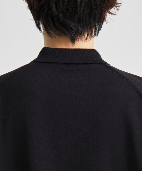 ATON（エイトン） ポロシャツ 「ATON / エイトン」COTTON WASHI KNIT