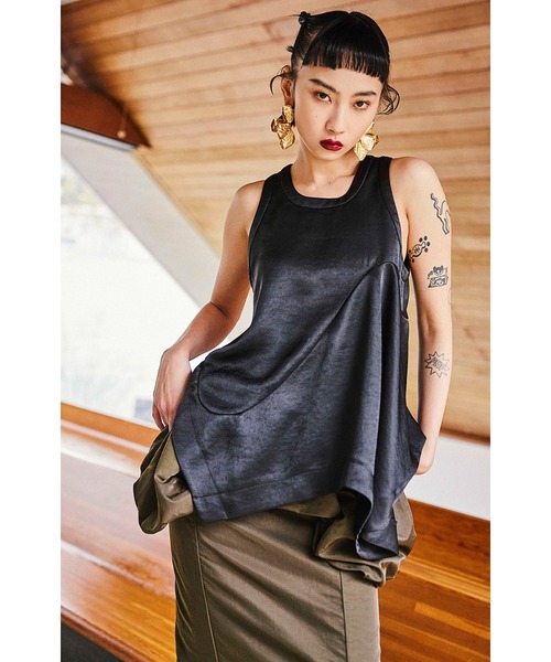 トップス OMMO SHORT RIB KT TANK トップス OMMO SHORT RIB KT TANK