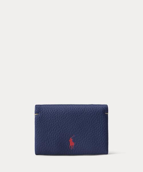 優雅さ◎【POLO RALPH LAUREN】Polo Play レザー カードケース POLO RALPH LAUREN カードケース Polo Play レザー ジップ