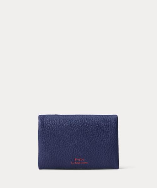 POLO RALPH LAUREN カードケース Polo Play レザー スナップ