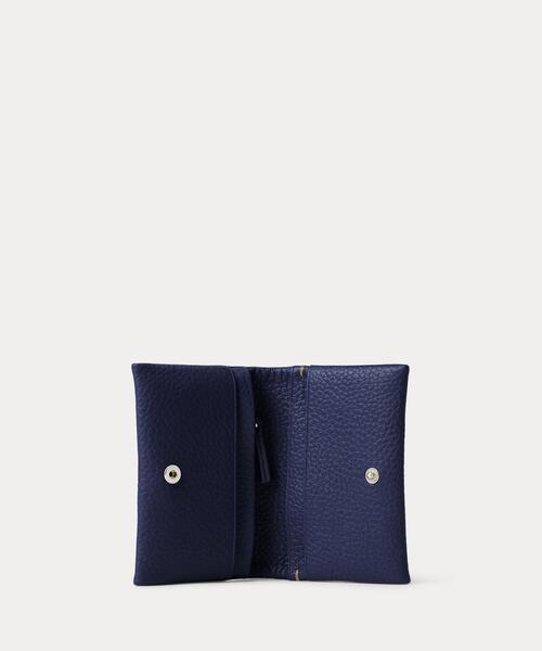 優雅さ◎【POLO RALPH LAUREN】Polo Play レザー カードケース POLO RALPH LAUREN カードケース Polo Play レザー スナップ