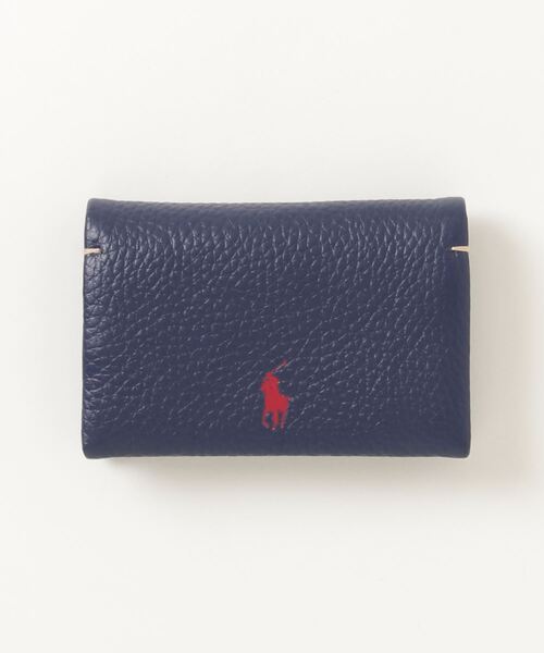 POLO RALPH LAUREN カードケース Polo Play レザー スナップ