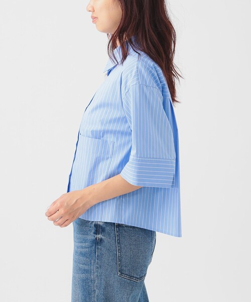 B：MING by BEAMS（ビーミング by ビームス） ブラウス シャツ 半袖