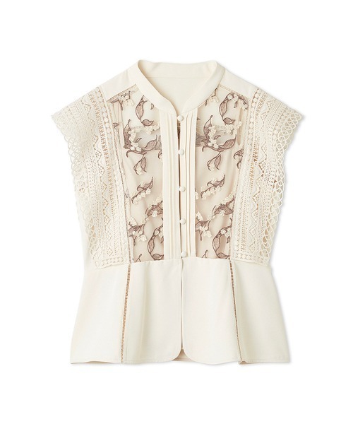 LILY BROWN tシャツ Lilybellスイッチングブラウス レディース