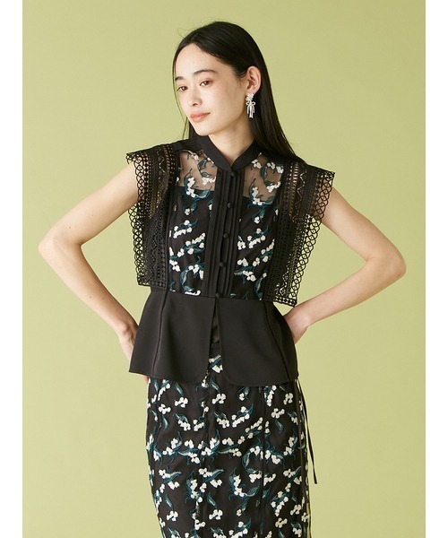 【新品】LILY BROWN ブラウス LILY BROWN ブラウス シャツ 「L.B CANDY STOCK」CANDYビジュー