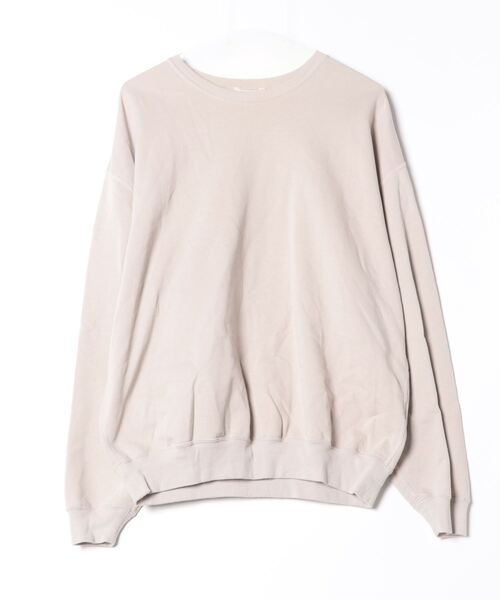 なおもんページAURALEEスウェット 25SS】AURALEE SMOOTH SOFT BD SWEAT P/O 